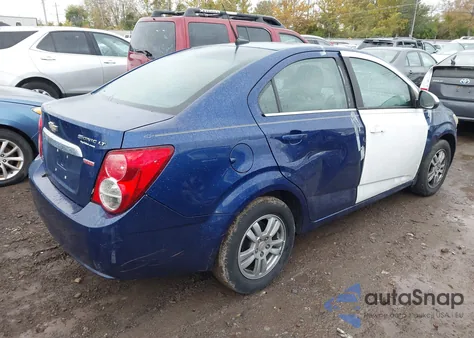 2014 Chevrolet Sonic Lt Auto from USA, damaged, VIN 1G1JC5SB5E4115306